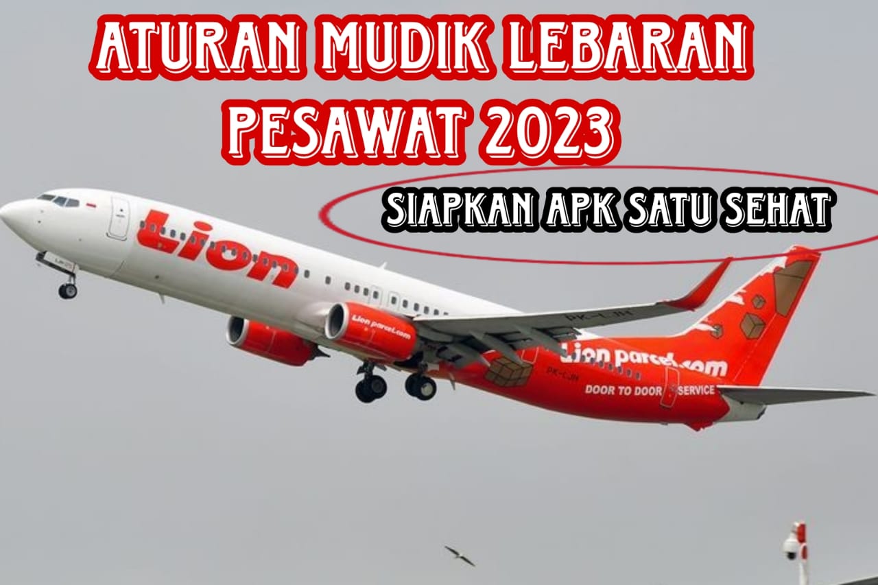 Aturan Mudik Pesawat 2023