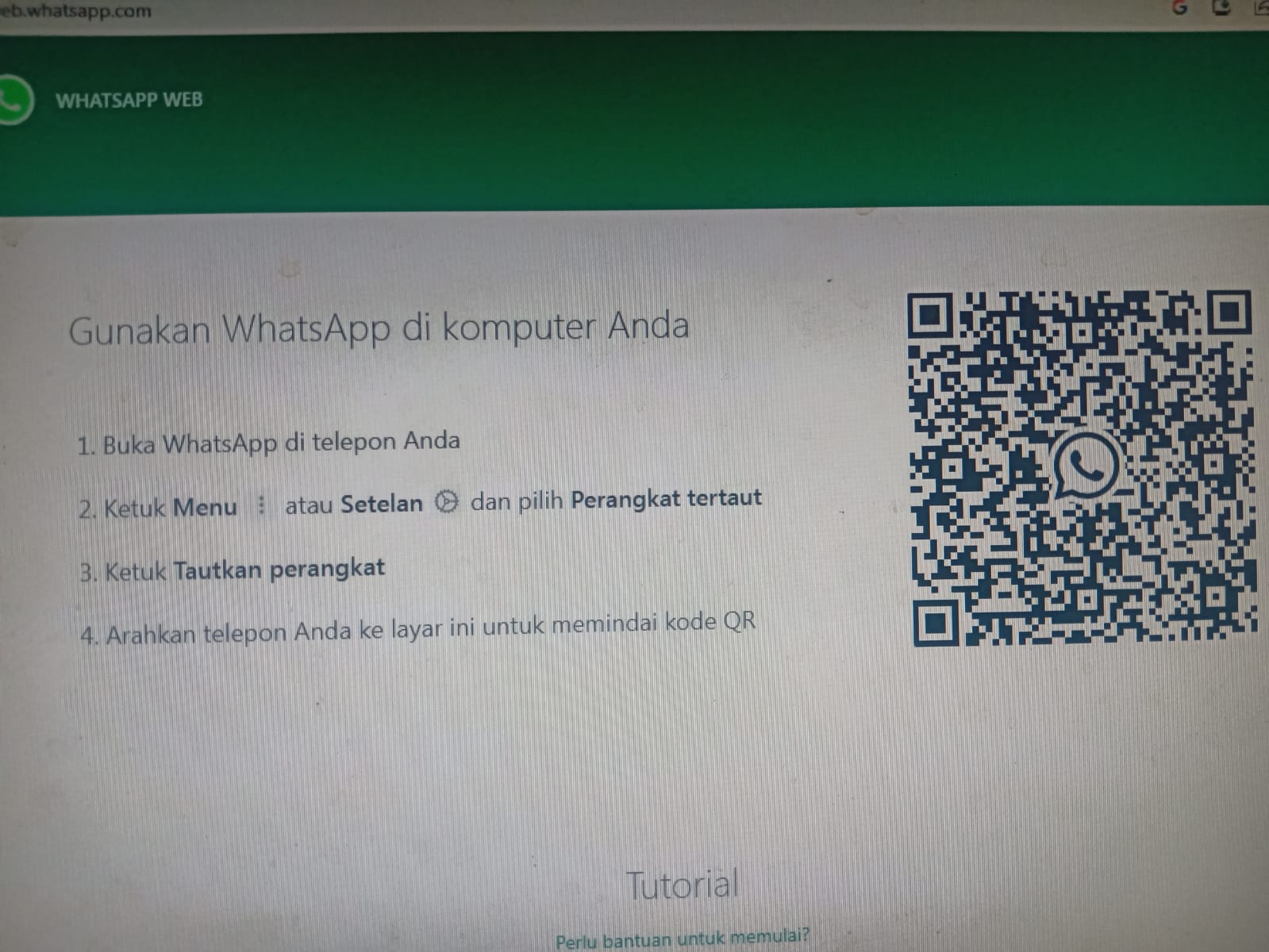 Login WA WEB Alias Whatsapp Web Nggak Bisa Dibuka di PC Komputer